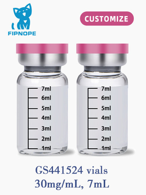 30 mg 7 ml GS-441524 Injectie FIP Behandeling Geneesmiddel Voor FIP van Katten