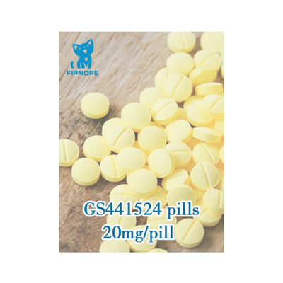 20 mg orale tabletten met werkzaam bestanddeel GS-441524 voor FIP voor katten
