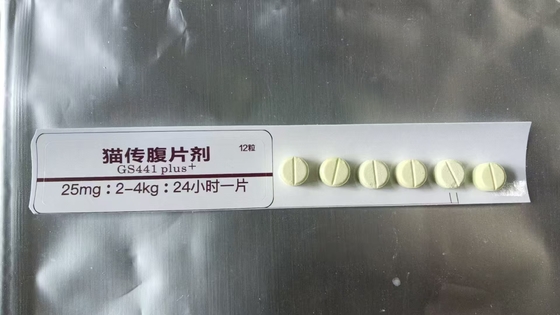 GS-441524 Dierengeneeskundig gebruik Bij Ernstige FIP 25 mg 45 mg 65 mg Tabletten
